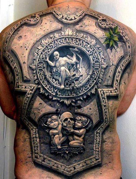 back piece tattoo - 2 Sic