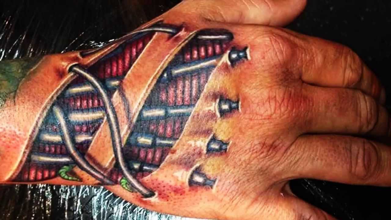 3d hand tattoos