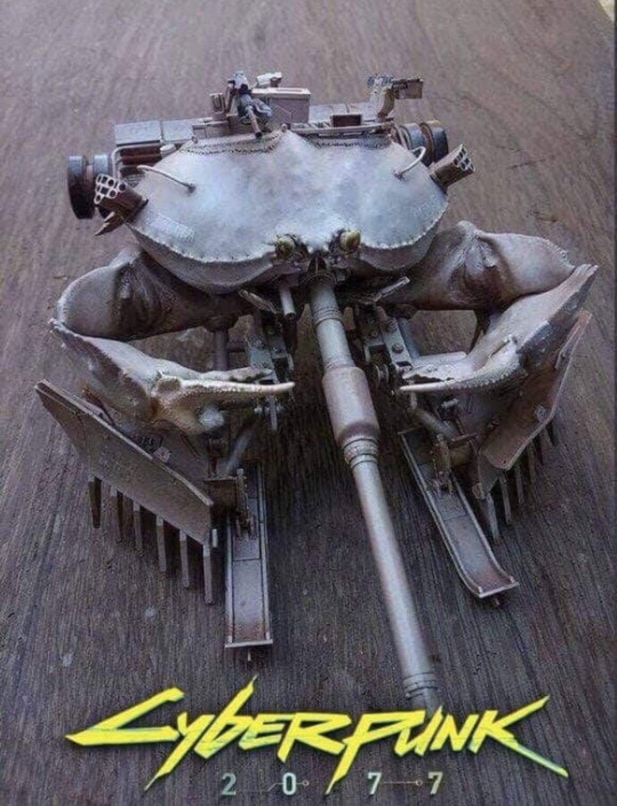 cyberpunk 2077 meme - crab tank