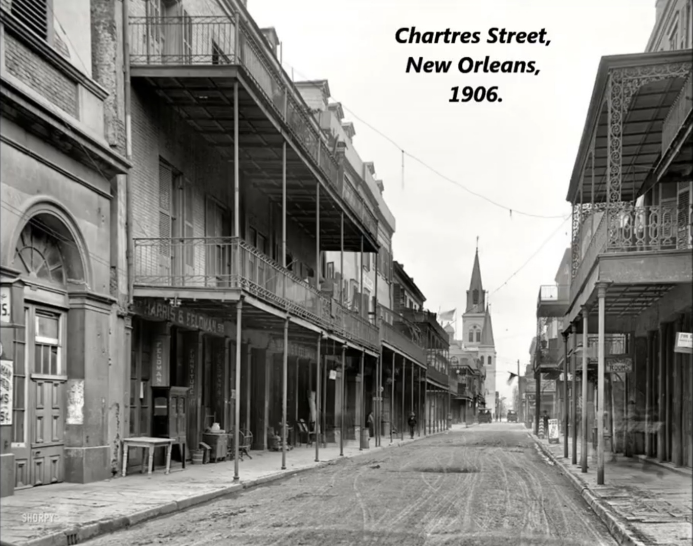 New Orleans - Chartres Street, New Orleans, 1906. 130 Shorpy