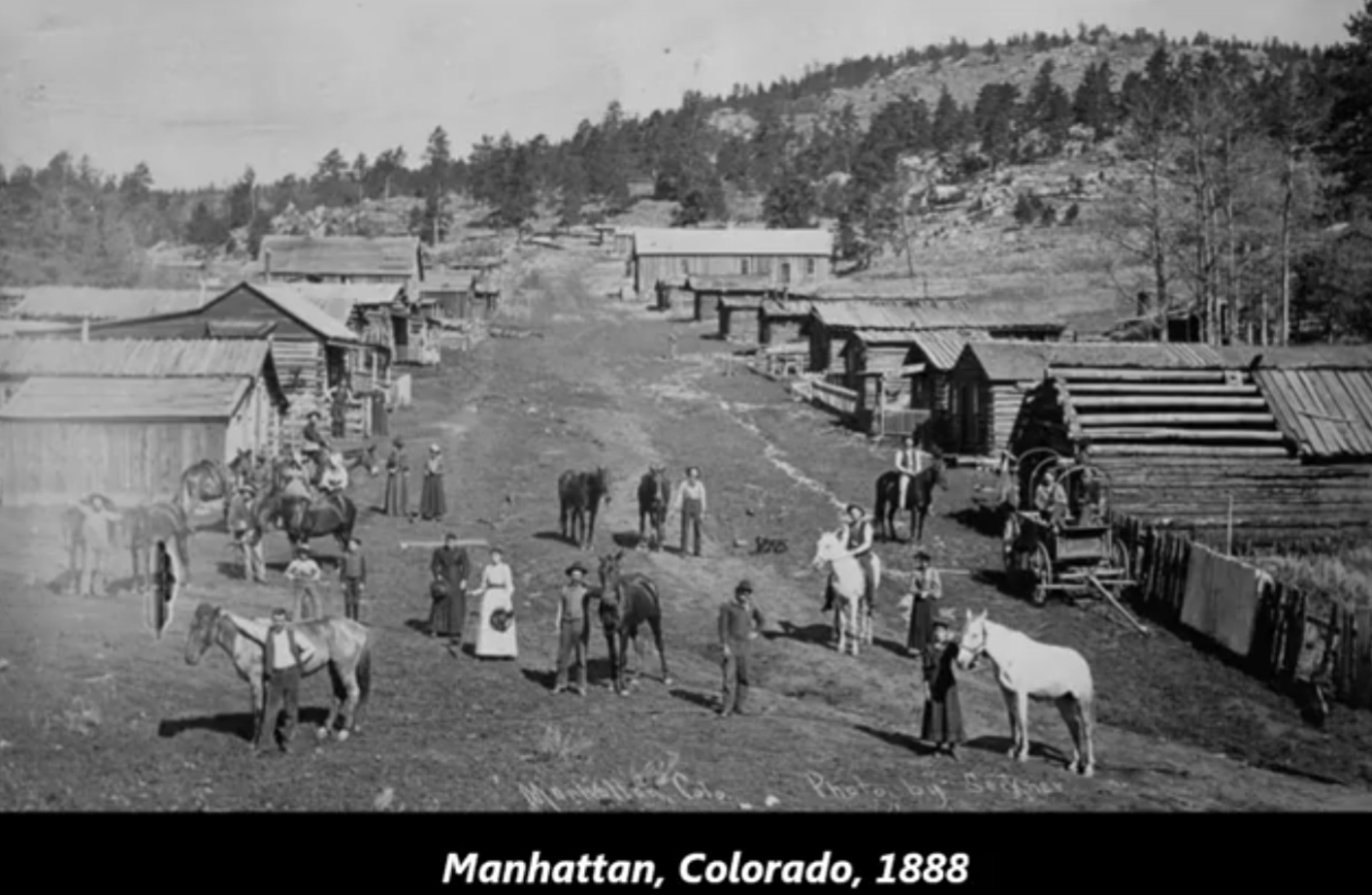 manhattan colorado - Manhattan, Colorado, 1888