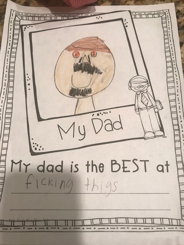 wtf pics - paper - Itt My dad is the Best at th ficking E . . . . . . . . . . . . .