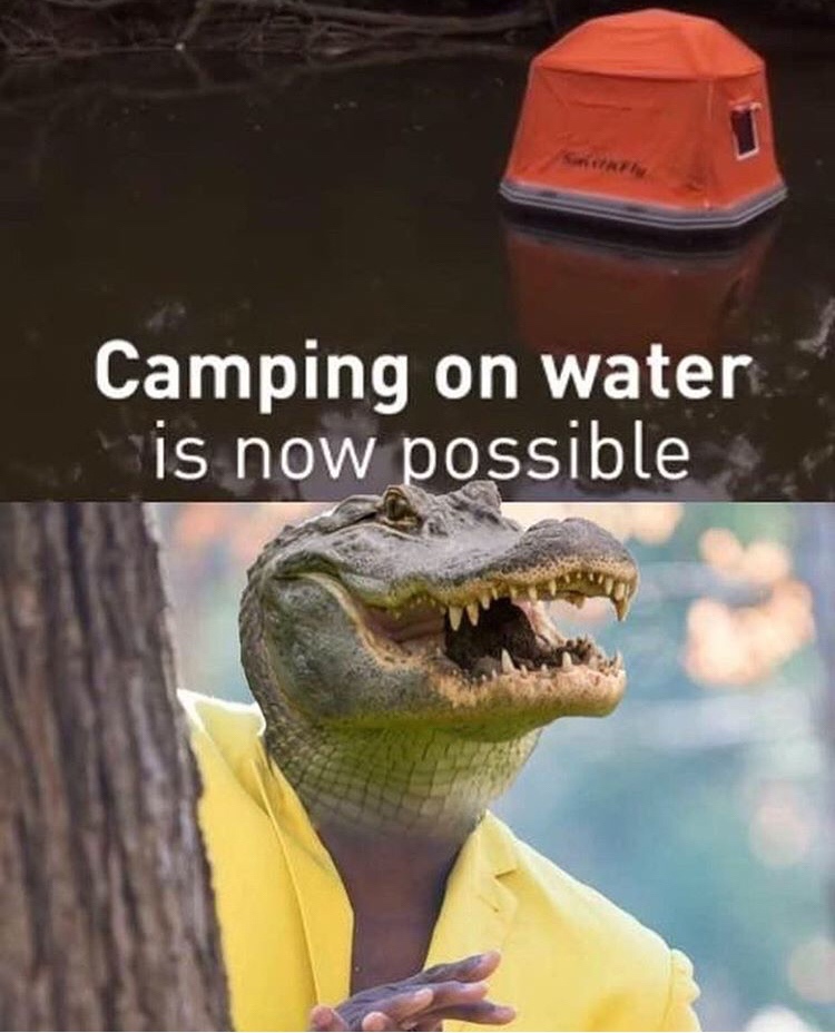 area 51 meme unprobed - Camping on water is now possible