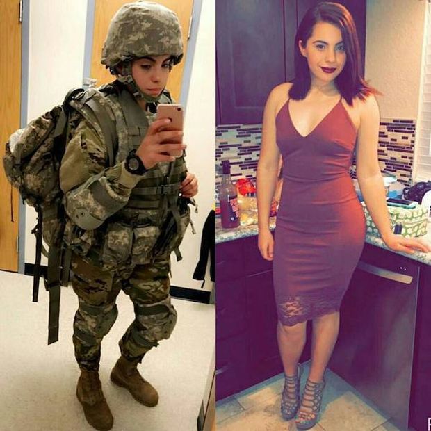 women in uniform - army