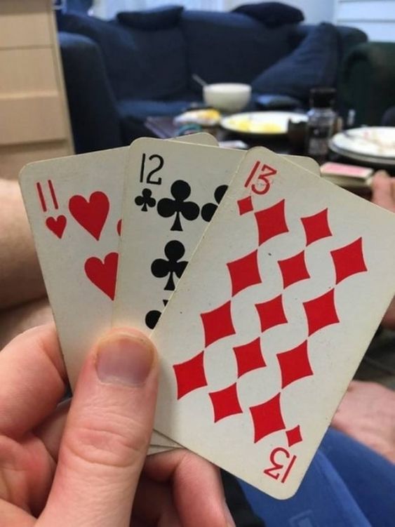 12 playing card