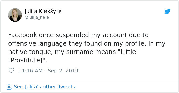 funny tony hawk tweets - Julija Kiekyt Facebook once suspended my account due to offensive language they found on my profile. In my native tongue, my surname means "Little Prostitute" 8 See Julija's other Tweets