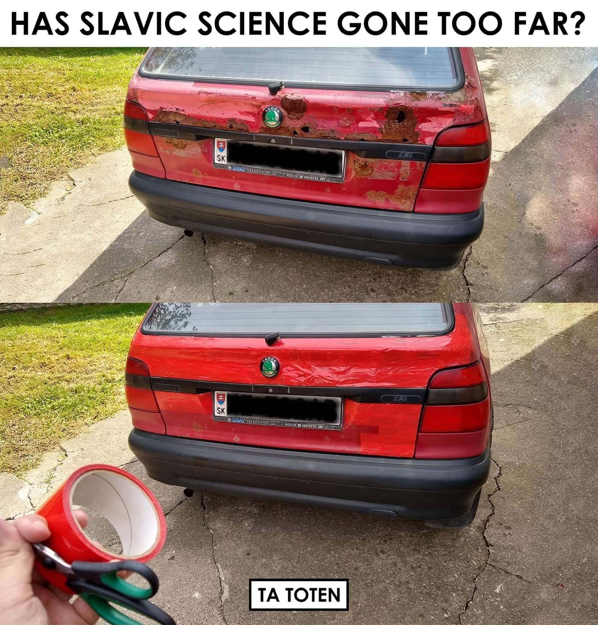 slavic meme - Slavs - Has Slavic Science Gone Too Far? Ta Toten
