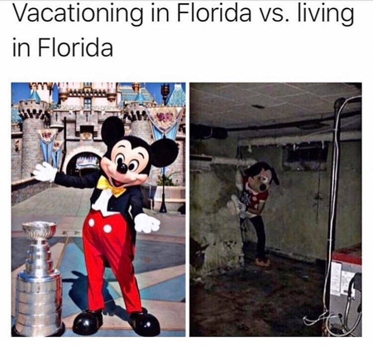 disneyland, sleeping beauty castle - Vacationing in Florida vs. living in Florida Al