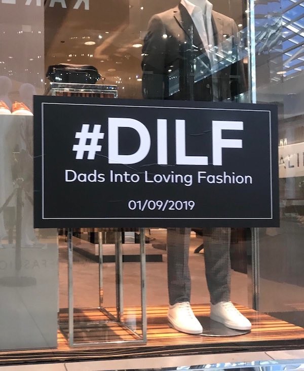 display window - Dads Into Loving Fashion 01092019
