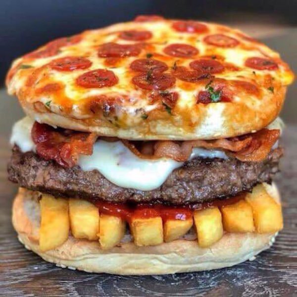 pizza burger