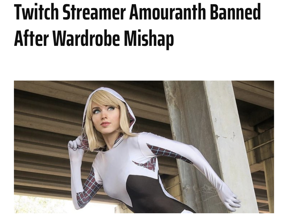 Female twitch streamers exposed