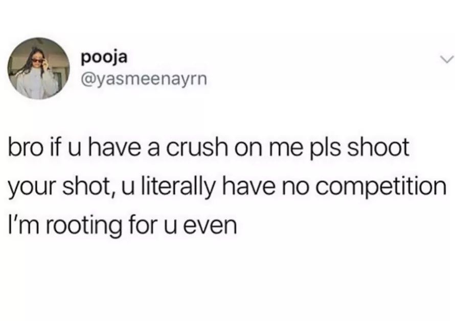 diagram - pooja bro if u have a crush on me pls shoot your shot, u literally have no competition I'm rooting for u even