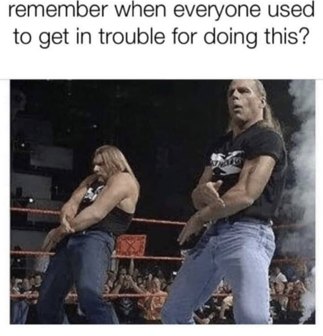 d generation x suck - remember when everyone used to get in trouble for doing this?