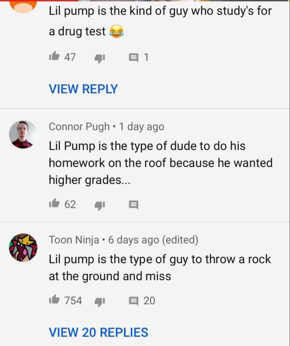 Lil Pump Insults That Will Make Your Day