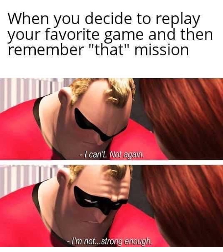 endgame stan lee memes - When you decide to replay your favorite game and then remember "that" mission I can't. Not again I'm not...strong enough.