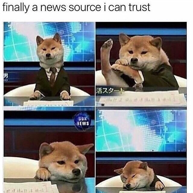 get my news from a reliable source - finally a news source i can trust Sbk News