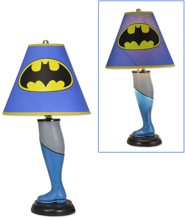 superhero meme - batman leg lamp