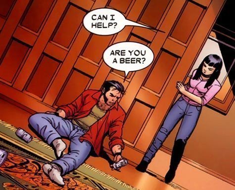 superhero meme - can i help you are you a beer - Cani Help? Are You A Beer?