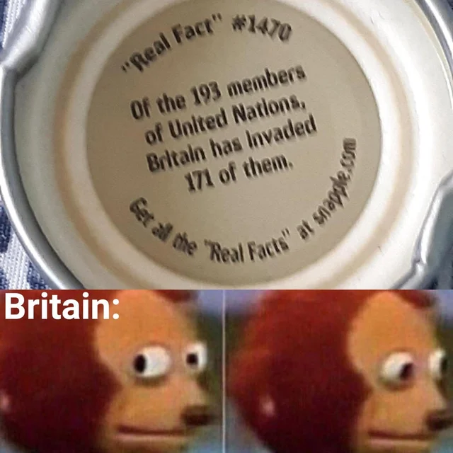 British meme - photo caption -