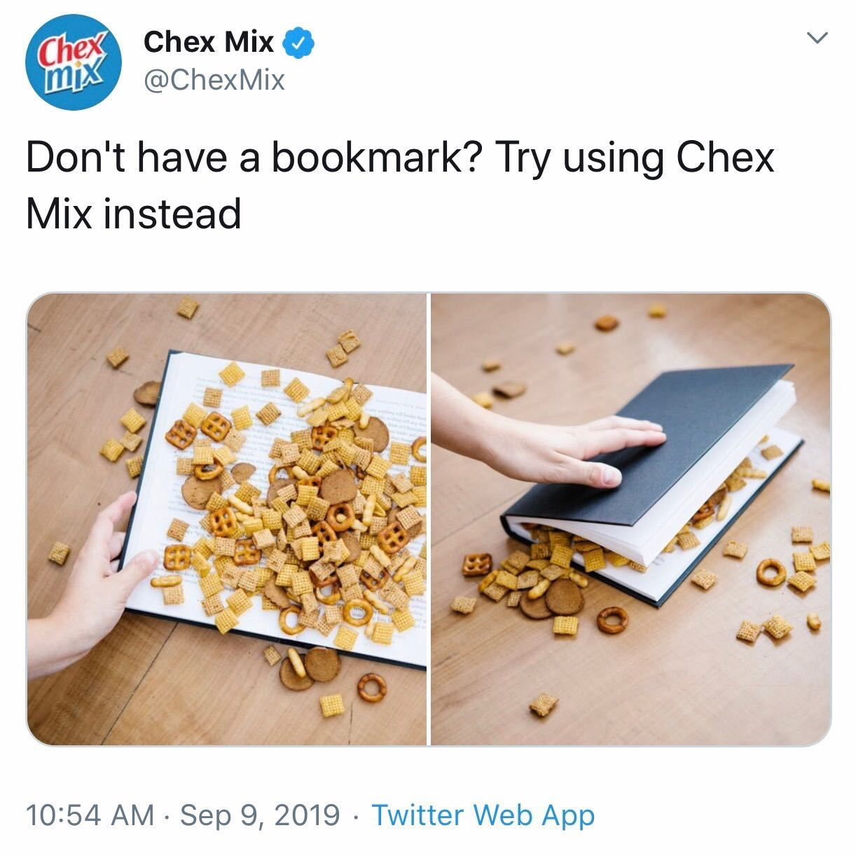 Chex - Chex Chex Mix Mix Don't have a bookmark? Try using Chex Mix instead . . Twitter Web App