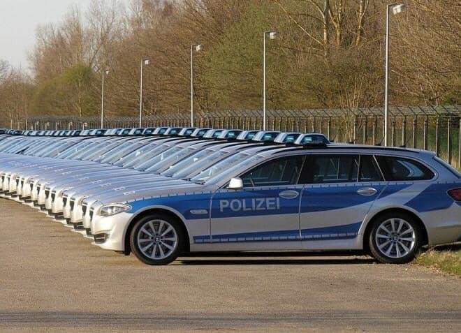 satisfying pic new german police cars
