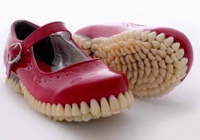 cursed_teeth shoes
