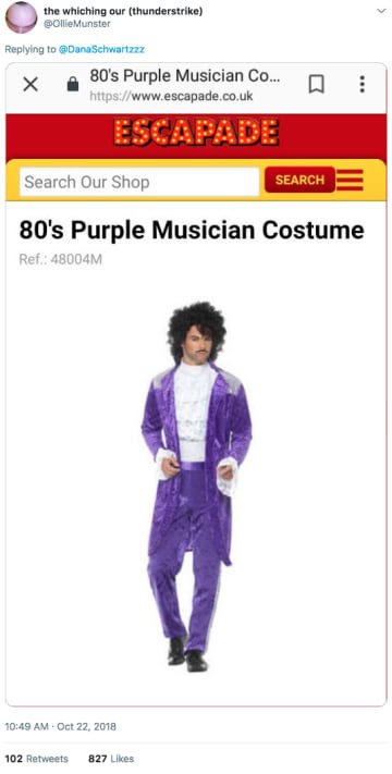 standing - the whiching our thunderstrike Bollie Munster DanaSchwartzzz x n 80's Purple Musician Co... Search Our Shop Search 80's Purple Musician Costume Ref 48004M 102 827