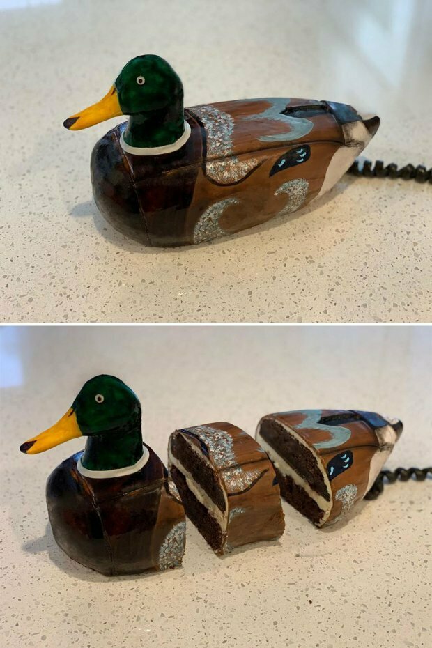 mallard duck cake