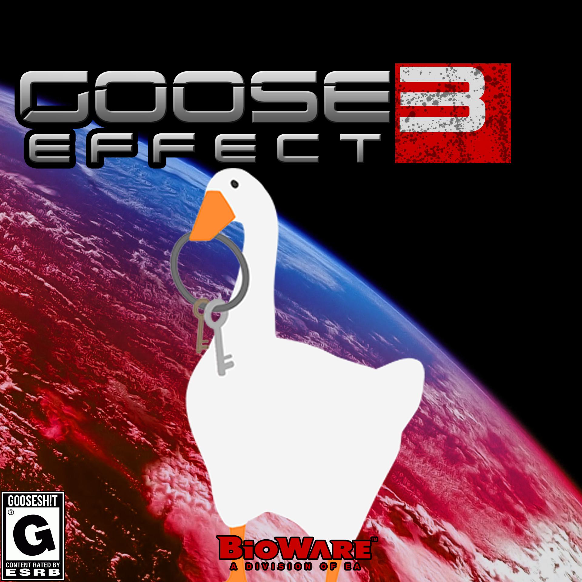 poster - Goose Effect Goosesh!T Bioware Content Rated By Esr B Division Of Ea