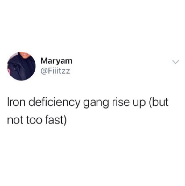 Love - Maryam Maryam Iron deficiency gang rise up but not too fast