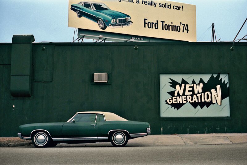 70s pics - william eggleston car - jl..al a really solid car! Sc Ford Torino 74 Gene