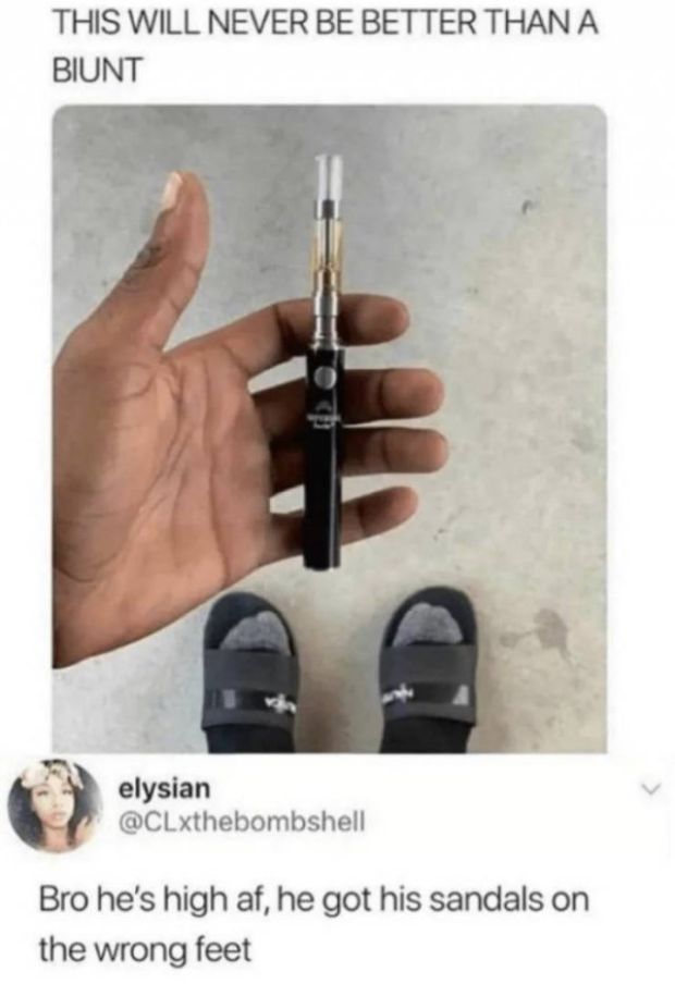 will never be better than a blunt - This Will Never Be Better Than A Biunt elysian Bro he's high af, he got his sandals on the wrong feet