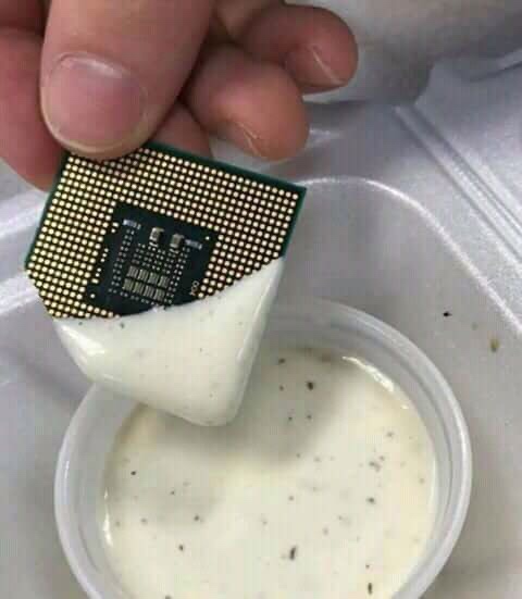 cpu dipped in ranch