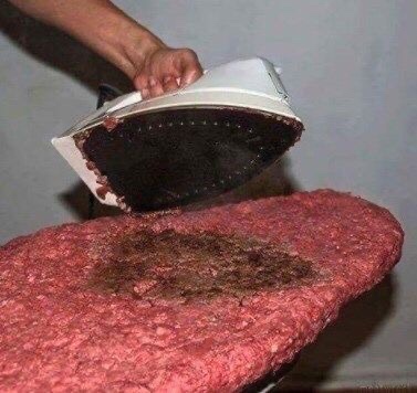 ironing beef