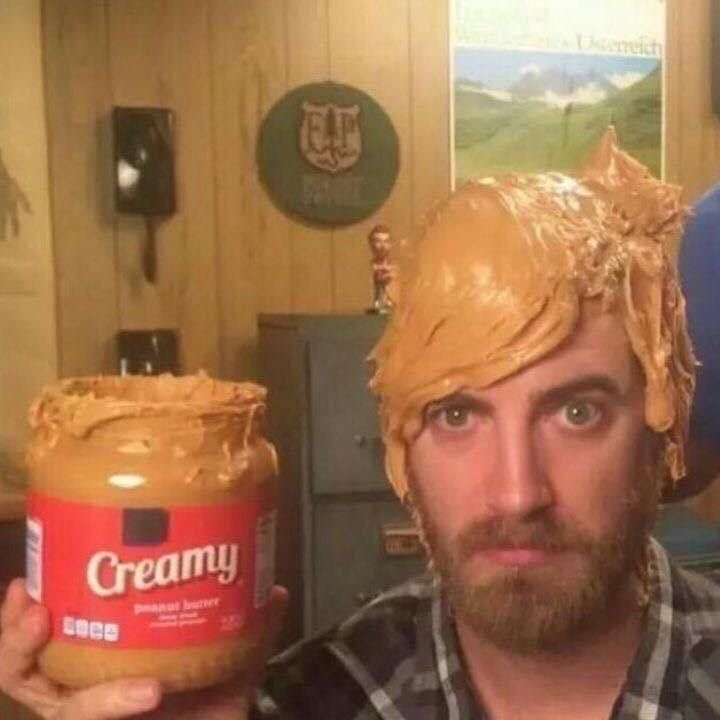 peanut butter hair - Tech Creamy