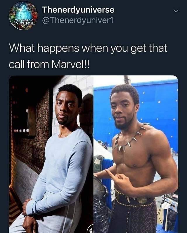 you get that call from marvel - Thenerdyuniverse What happens when you get that call from Marvel!!