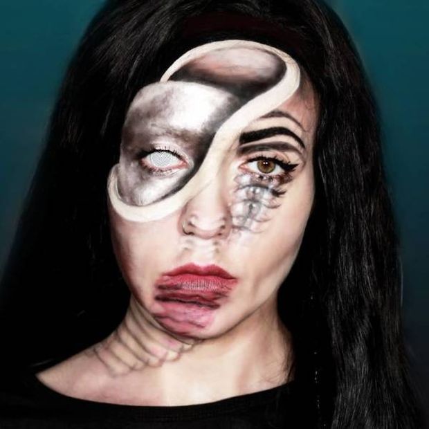 halloween makeup diy - creepy af