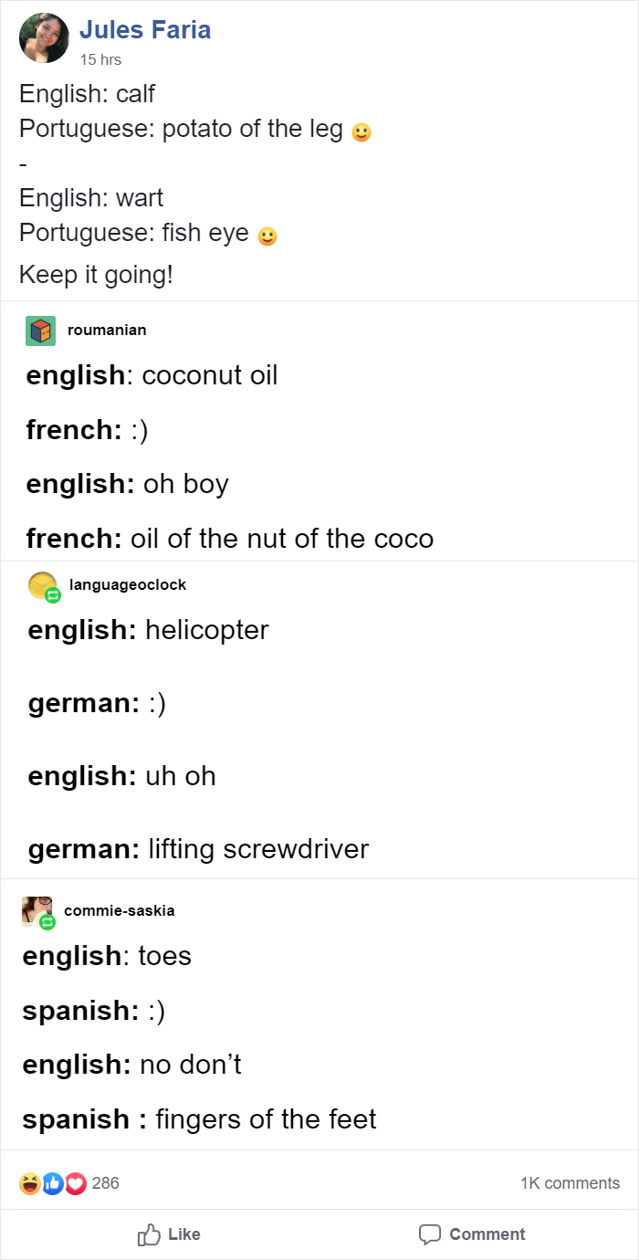 oil of the nut of the coco - Jules Faria 15 hrs English calf Portuguese potato of the leg o English wart Portuguese fish eye e Keep it going! roumanian english coconut oil french english oh boy french oil of the nut of the coco languageoclock english heli