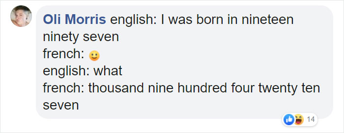 online advertising - Oli Morris english I was born in nineteen ninety seven french english what french thousand nine hundred four twenty ten seven 14