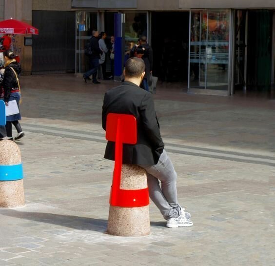 adrian blanc bollard seating