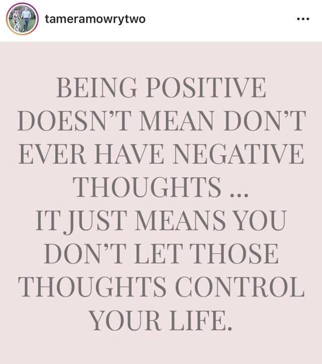 wholesome meme - thinking fast and slow - tameramowrytwo Being Positive Doesn'T Mean Don'T Ever Have Negative Thoughts ... It Just Means You Don'T Let Those Thoughts Control Your Life.