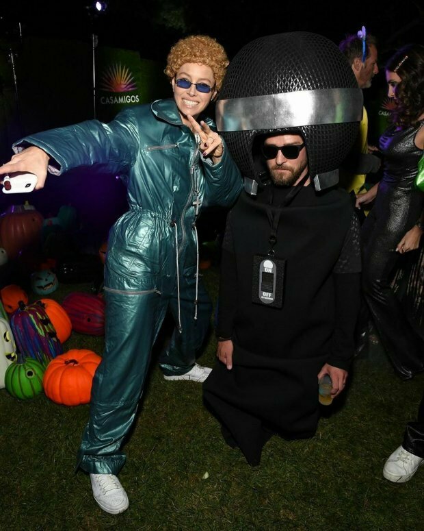 justin timberlake and jessica biel halloween