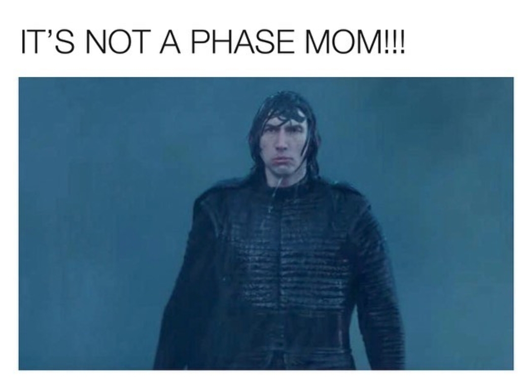 photo caption - It'S Not A Phase Mom!!!