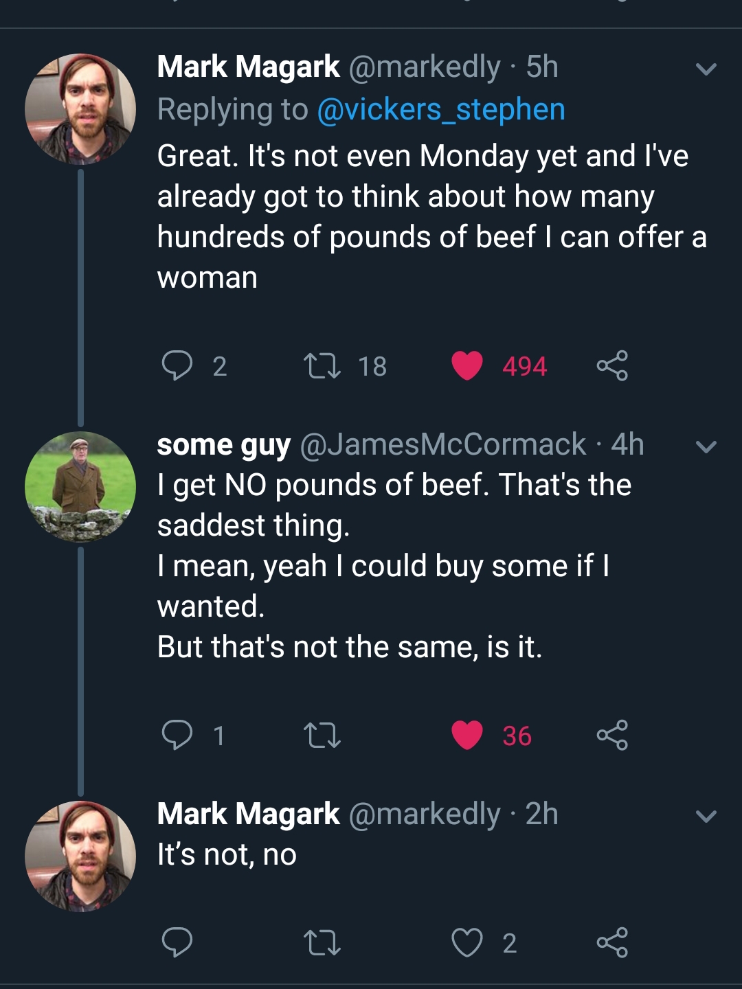 rant - passion quotes - Mark Magark 5h Great. It's not even Monday yet and I've already got to think about how many hundreds of pounds of beef I can offer a woman 02 22 18 494 g some guy McCormack 4h I get No pounds of beef. That's the saddest thing. I me