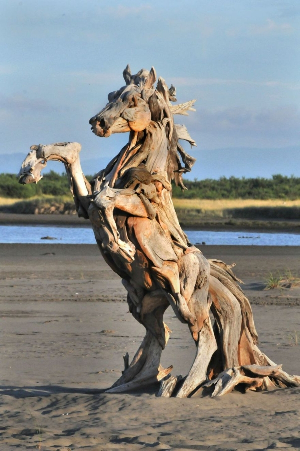 driftwood horse