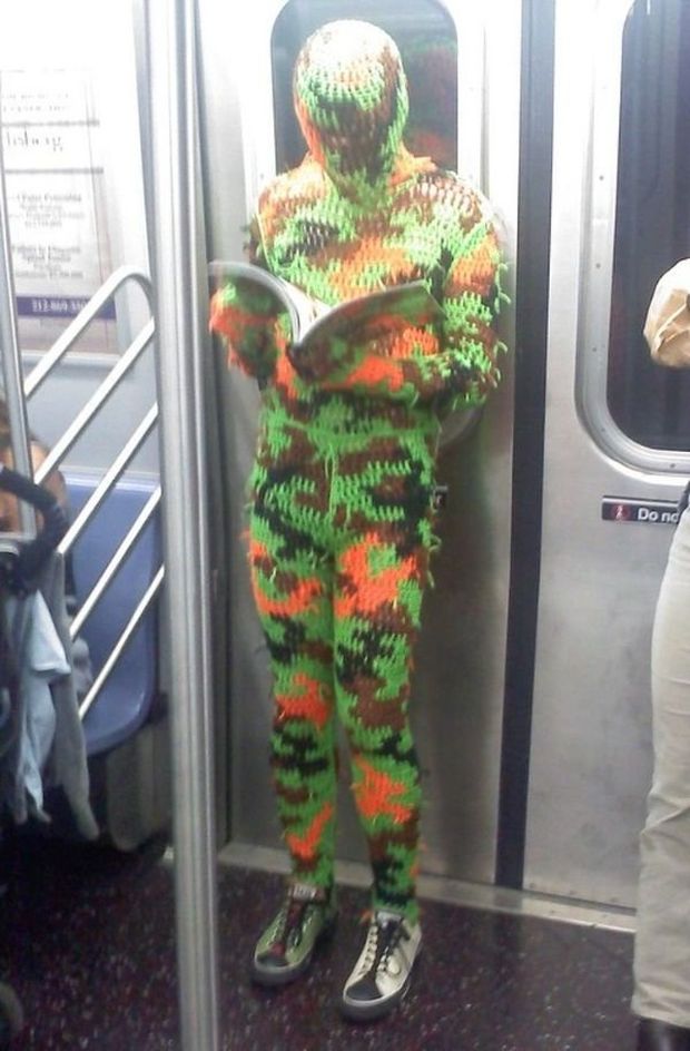 weird people on nyc subway - Donc