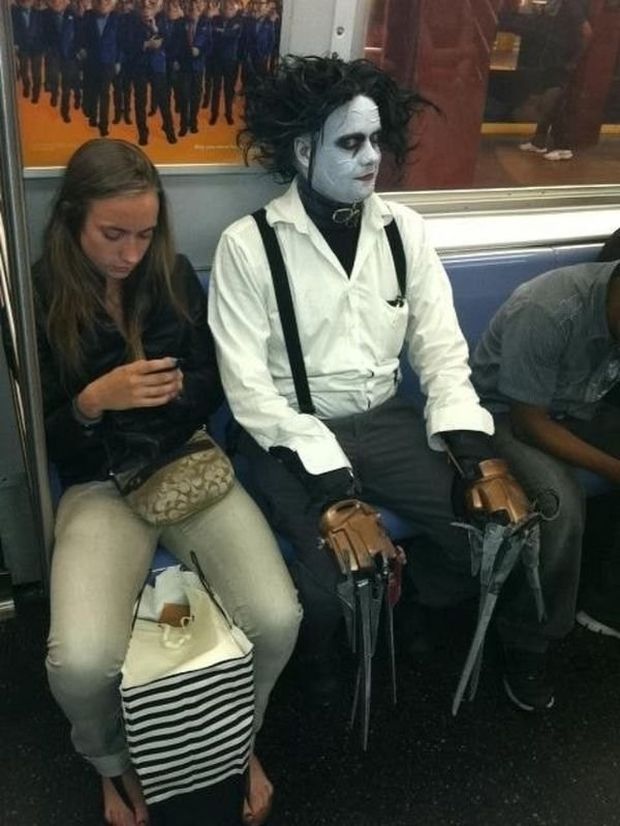 craziest photos on subway - w