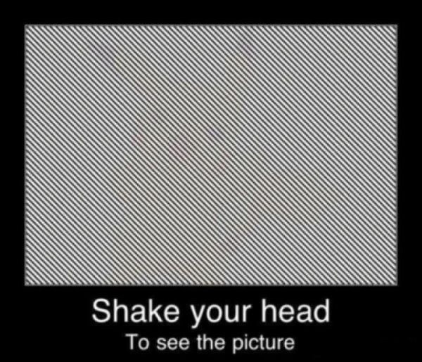 unfocus your eyes - Shake your head To see the picture