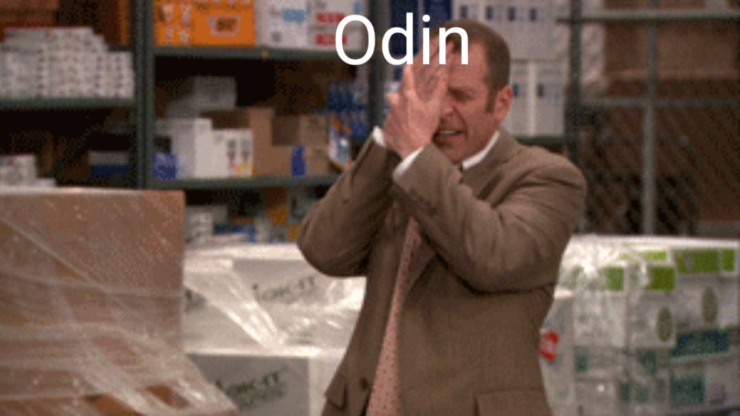 Avengers meme - Odin