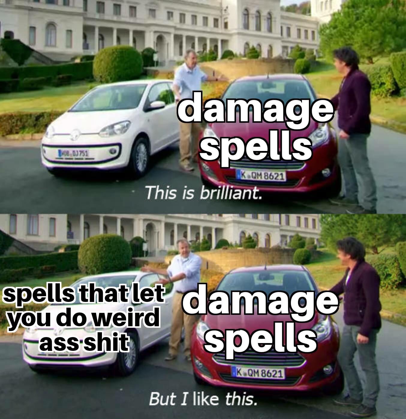 dungeons and dragons - livadia palace - A damage spells KOM8621 1. This is brilliant. spells that let damage you do weird ass shit spells K.Qm 8621 But I this.